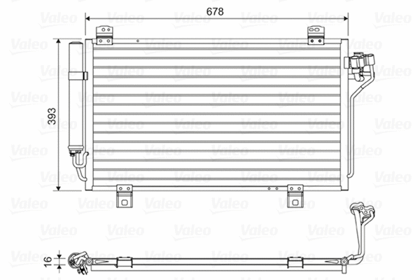 Condenser, air conditioning (814195)