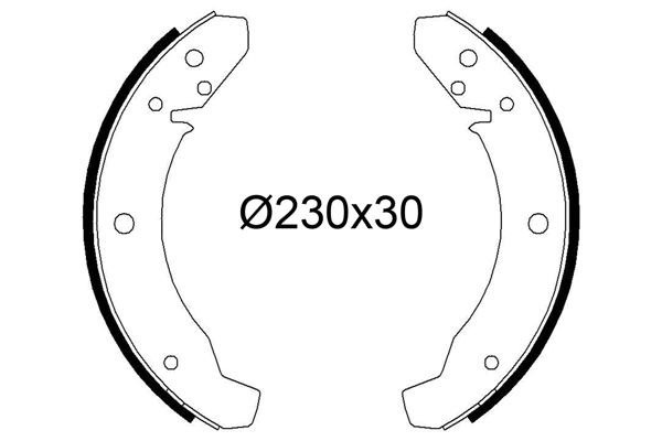 Brake Shoe Set (564319)