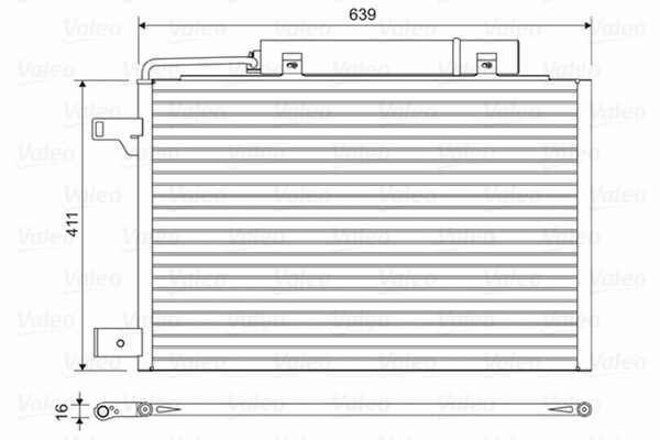 Condenser, air conditioning (814376)