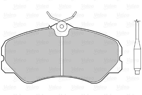 Brake Pad Set, disc brake (598138)
