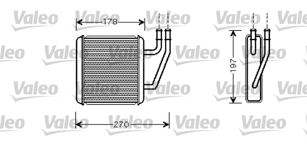Heat Exchanger, interior heating (812361)
