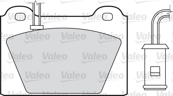 Brake Pad Set, disc brake (598117)