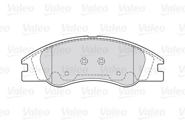 Brake Pad Set, disc brake (301705)