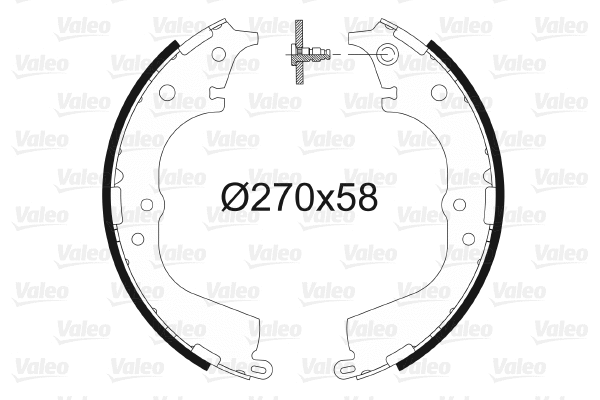 Brake Shoe Set (562995)