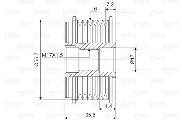 Alternator Freewheel Clutch
