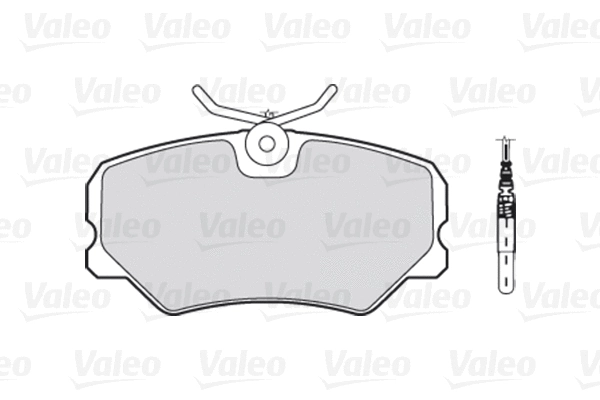 Brake Pad Set, disc brake (301179)