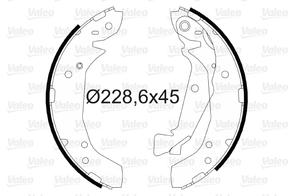 Brake Shoe Set (564187)
