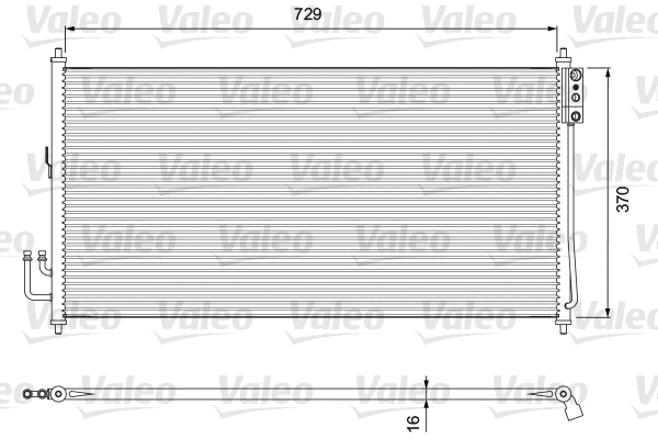 Condenser, air conditioning (810909)