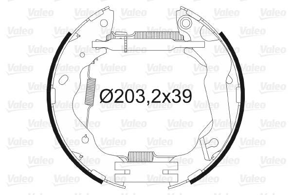 Brake Shoe Set (554876)