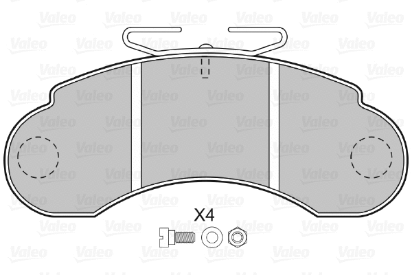 Brake Pad Set, disc brake (598000)