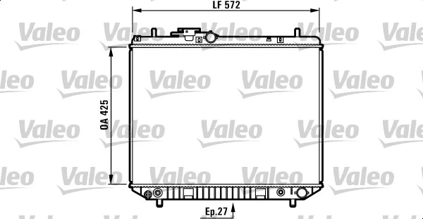 Radiator, engine cooling (732302)