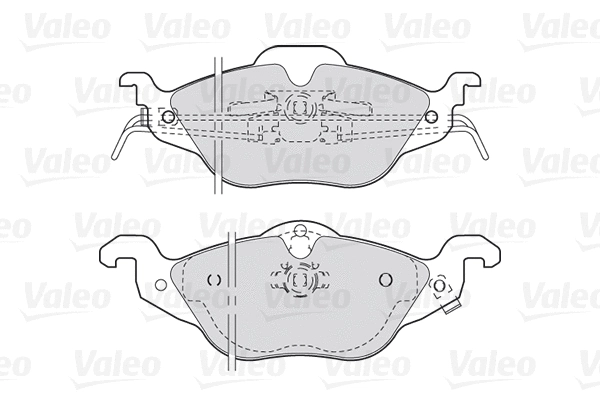 Brake Pad Set, disc brake (301322)