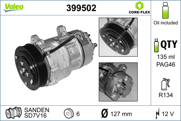 Compressor, air conditioning (399502)