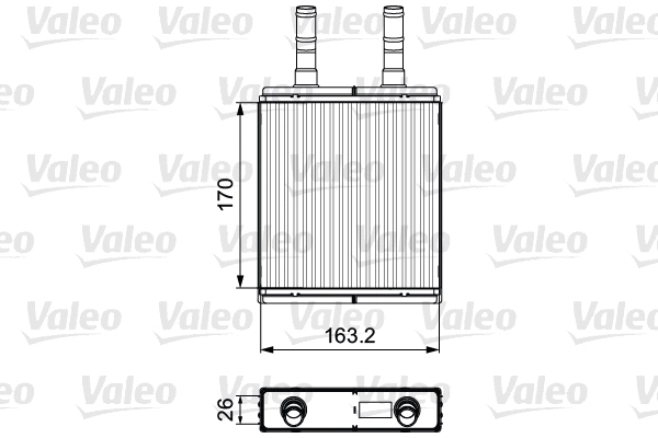 Heat Exchanger, interior heating (812409)