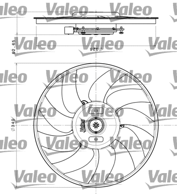 Fan, engine cooling (696349)