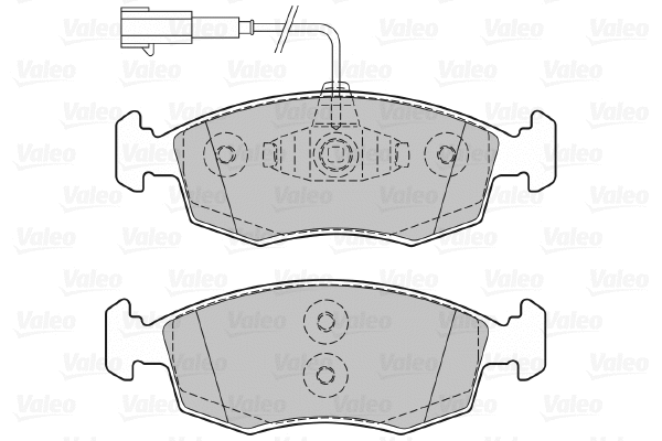 Brake Pad Set, disc brake (601298)