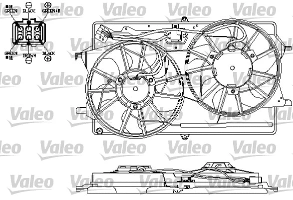 Fan, engine cooling (696154)