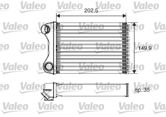 Heat Exchanger, interior heating (812211)