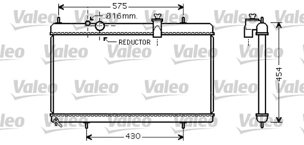 Radiator, engine cooling (734452)