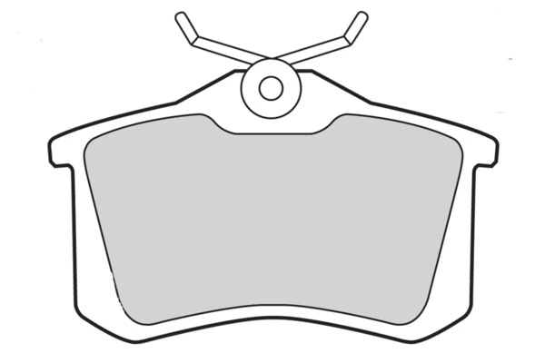 Brake Pad Set, disc brake (598463)