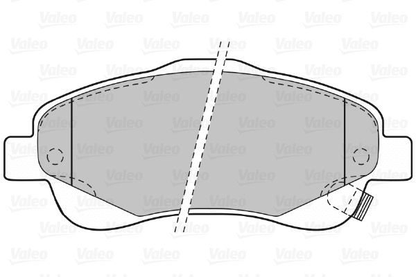 Brake Pad Set, disc brake (598665)