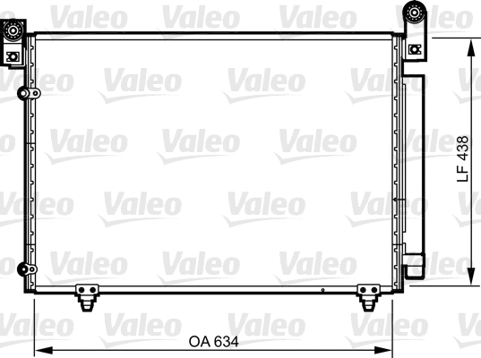 Condenser, air conditioning (814266)