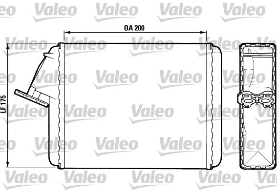 Heat Exchanger, interior heating (883468)