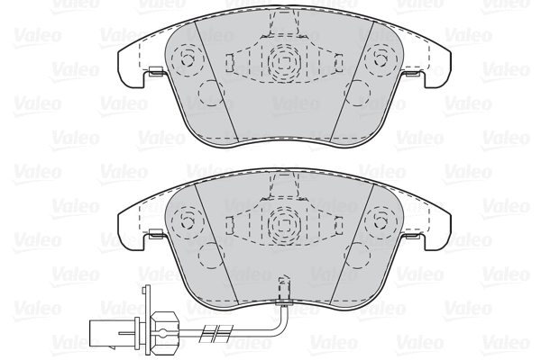 Brake Pad Set, disc brake (302098)