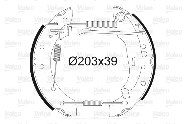 Brake Shoe Set (554849)