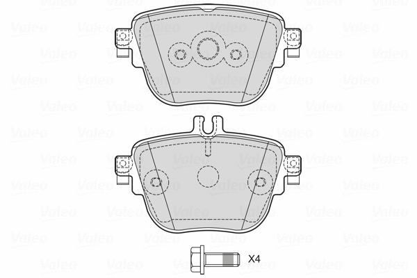 Brake Pad Set, disc brake (601765)