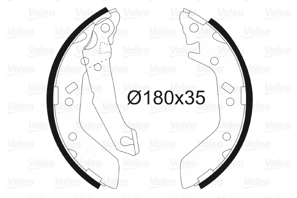 Brake Shoe Set (564033)