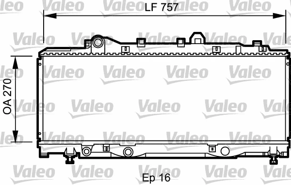 Radiator, engine cooling (731980)