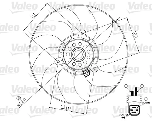 Fan, engine cooling (696190)