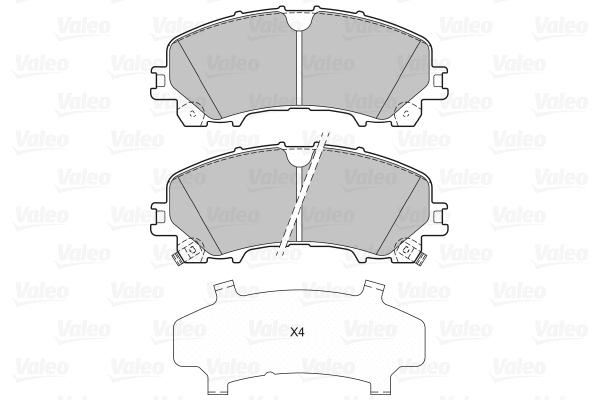 Brake Pad Set, disc brake (601420)