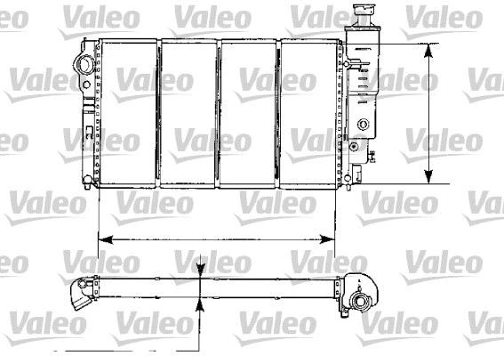 Radiator, engine cooling (730974)