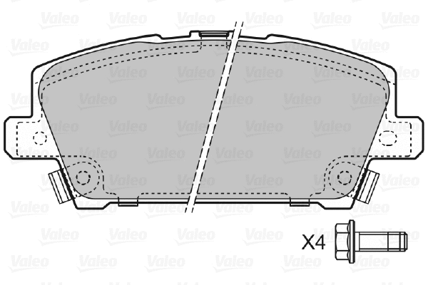 Brake Pad Set, disc brake (598803)
