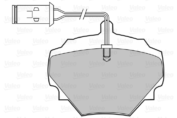 Brake Pad Set, disc brake (598497)