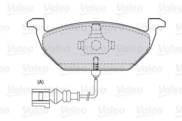 Brake Pad Set, disc brake (301332)