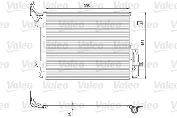 Condenser, air conditioning (814091)