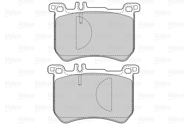 Brake Pad Set, disc brake (601538)
