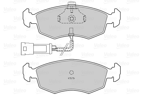 Brake Pad Set, disc brake (670424)