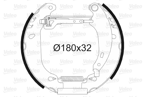 Brake Shoe Set (554634)