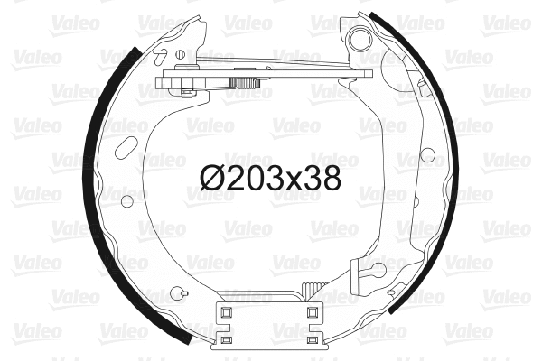Brake Shoe Set (554766)