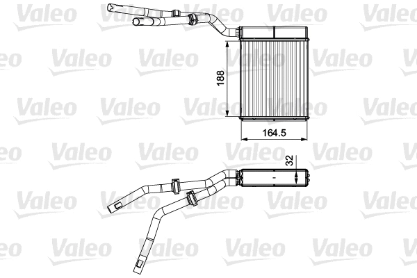 Heat Exchanger, interior heating (812359)