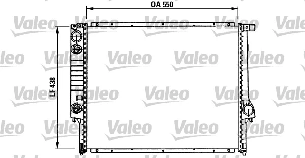 Radiator, engine cooling (819269)