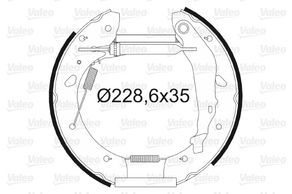 Brake Shoe Set (554792)