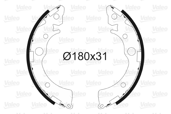 Brake Shoe Set (562734)