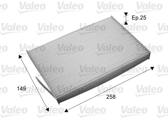 Filter, cabin air (715709)