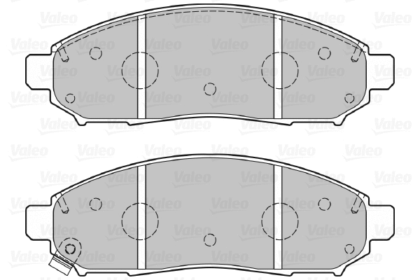 Brake Pad Set, disc brake (301140)
