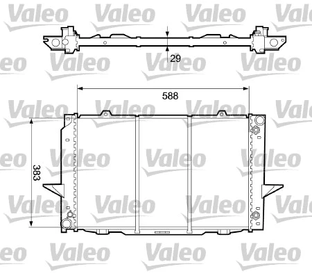 Radiator, engine cooling (732365)